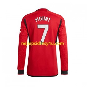 Fotbalový Dres Manchester United Mount 7 Domácí 2023/24 Dlouhý Rukáv